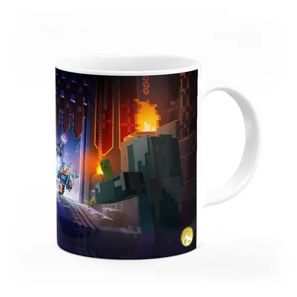 ماگ هومرو طرح ماینکرفت مدل MG1046 Hoomero Minecraft MG1046 Mug - 2