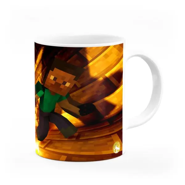 ماگ هومرو طرح ماینکرفت مدل MG1048 Hoomero Minecraft MG1048 Mug - 2