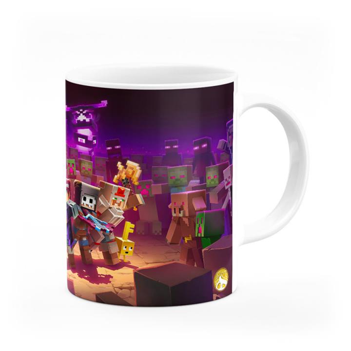 ماگ هومرو طرح ماینکرفت مدل MG1050 Hoomero Minecraft MG1050 Mug