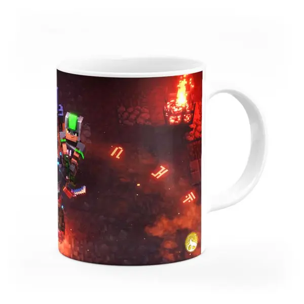 ماگ هومرو طرح ماینکرفت مدل MG1051 Hoomero Minecraft MG1051 Mug