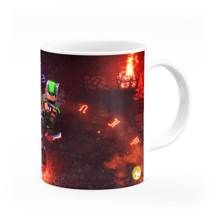 ماگ هومرو طرح ماینکرفت مدل MG1051 Hoomero Minecraft MG1051 Mug