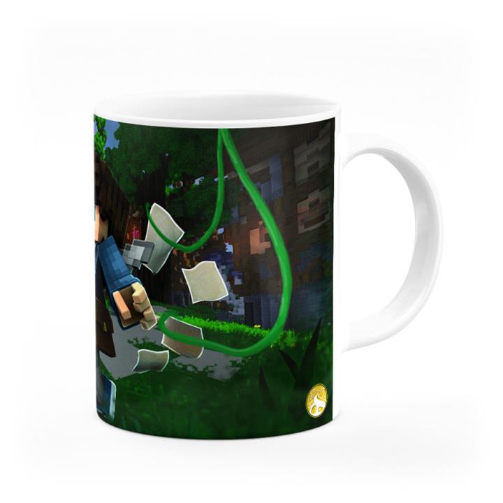 ماگ هومرو طرح ماینکرفت مدل MG1054 Hoomero Minecraft MG1054 Mug