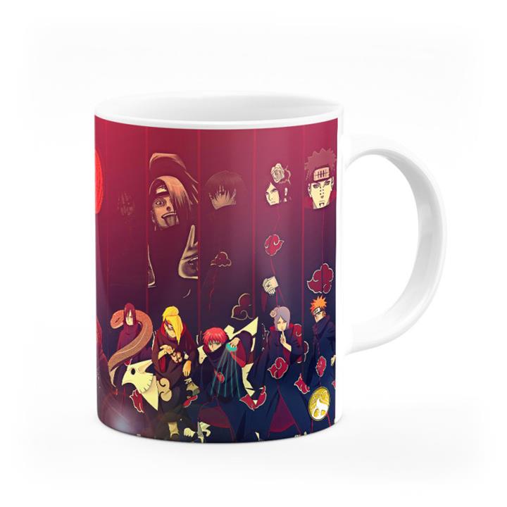 ماگ هومرو طرح انیمه ناروتو مدل MG2134 Hoomero Naruto Anime MG2134 Mug