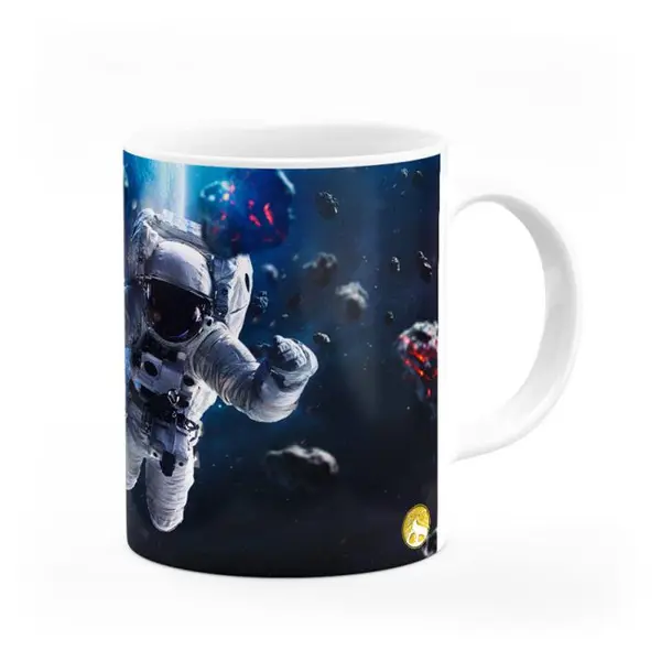 ماگ هومرو طرح فضانورد مدل MG2901 Hoomero astronaut MG2901 Mug - 2