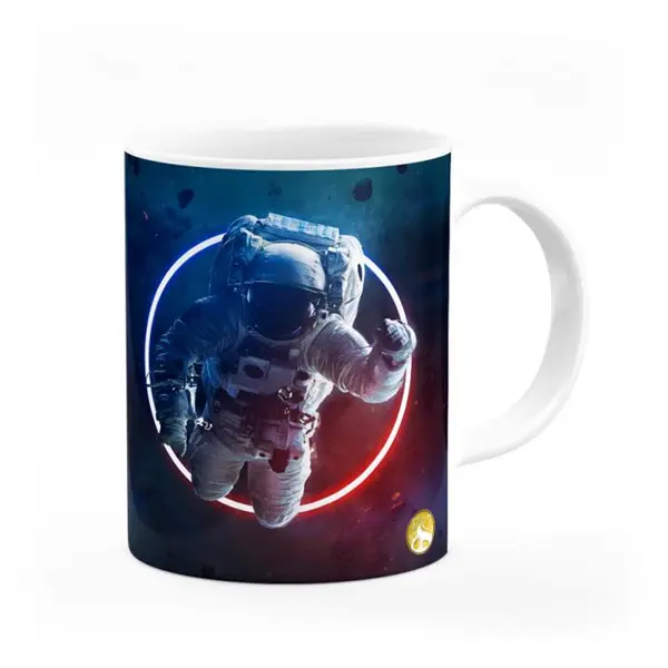 ماگ هومرو طرح فضانورد مدل MG2902 Hoomero astronaut MG2902 Mug - 2