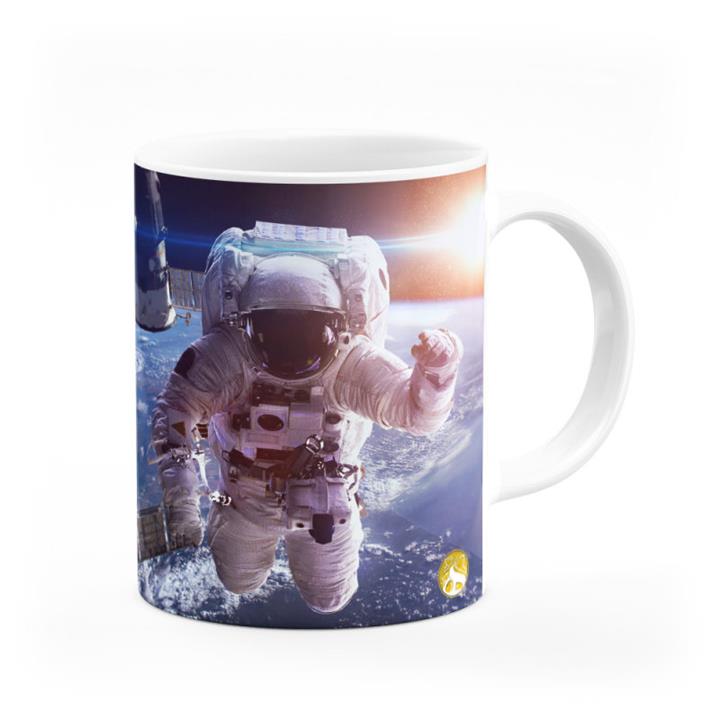 ماگ هومرو طرح فضانورد مدل MG2904 Hoomero astronaut MG2904 Mug