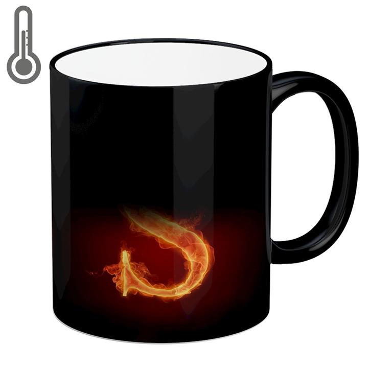 ماگ حرارتی لومانا طرح S کد MAG0621 Lomana  S MAG0621 Heat Sensetive Mug