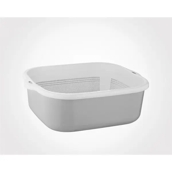 ست آبکش و لگن نسیم سایز 1 لیمون کد 0163 - 2