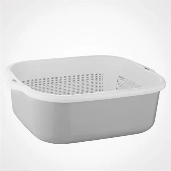 ست آبکش و لگن نسیم سایز 1 لیمون کد 0163 - 3