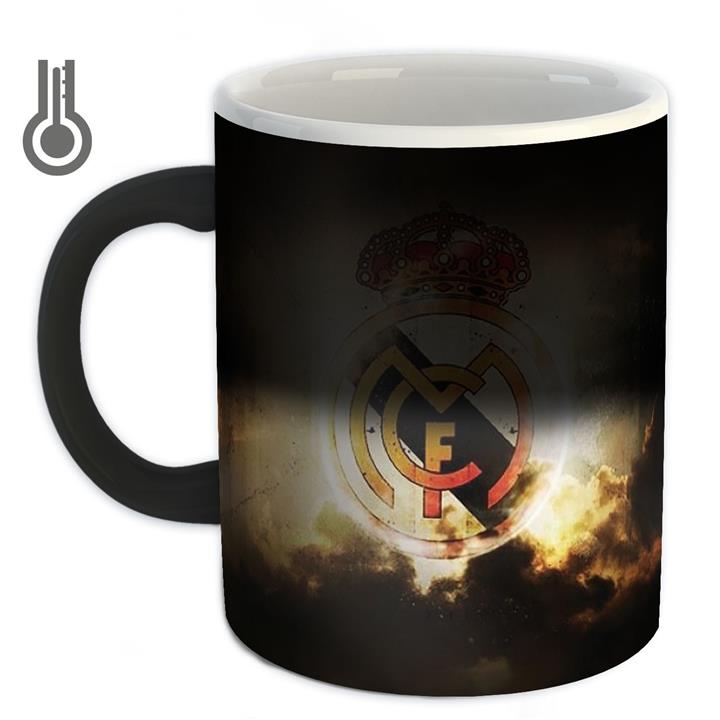 ماگ حرارتی زیزیپ مدل رئال مادرید 878M ZeeZip Real Madrid 878M Heat Sensitive Mug