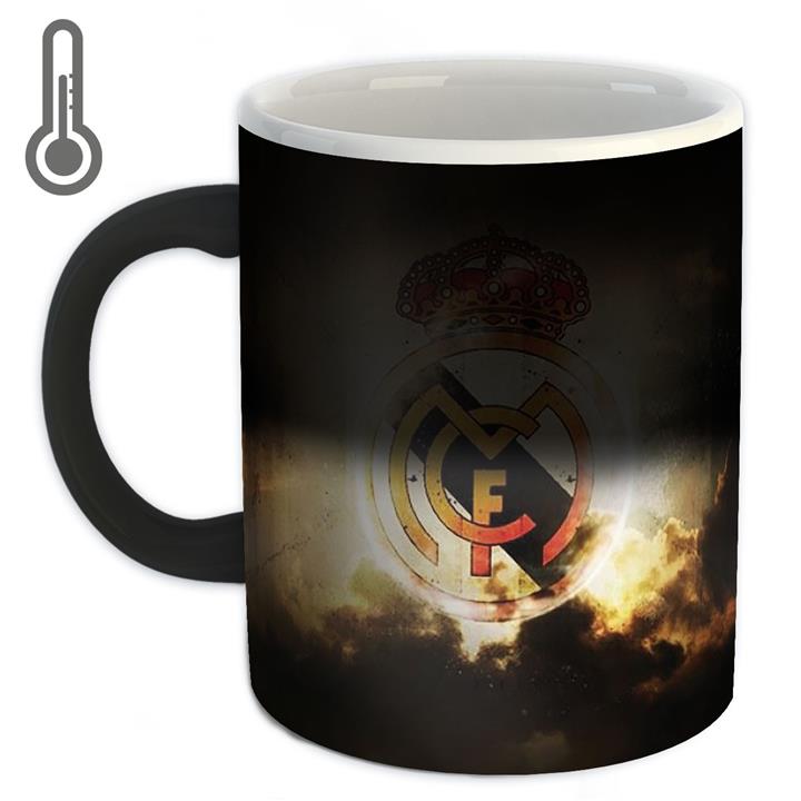 ماگ حرارتی زیزیپ مدل رئال مادرید 878M ZeeZip Real Madrid 878M Heat Sensitive Mug