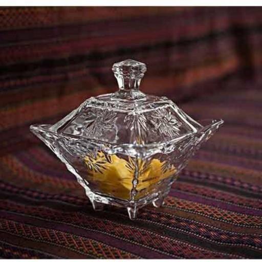 قندان بلور کاوه مدل Tandis Kaveh Crystal Tandis Sugar Cube Bowl