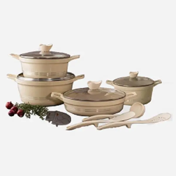 سرویس 11 پارچه کرم کلاسیک یونیک مدل UN-7710 - 3