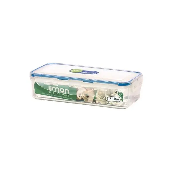 ظرف فریزری مستطیل 1.8 لیتری لیمون کد 81635 - 6