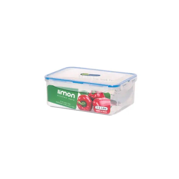 ظرف فریزری مستطیل 2.6 لیتری لیمون کد 82035 Limon 820 - 4