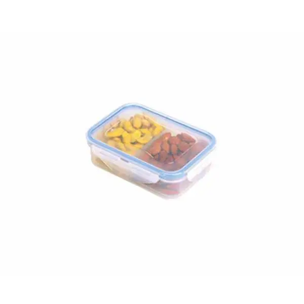 ظرف فریزری مستطیل2خانه لیمون کد772 - 5
