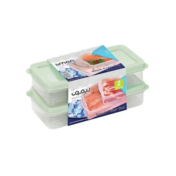 ست فریزری نسیم 2 عددی لیمون کد 96835 Limon 968 - 6