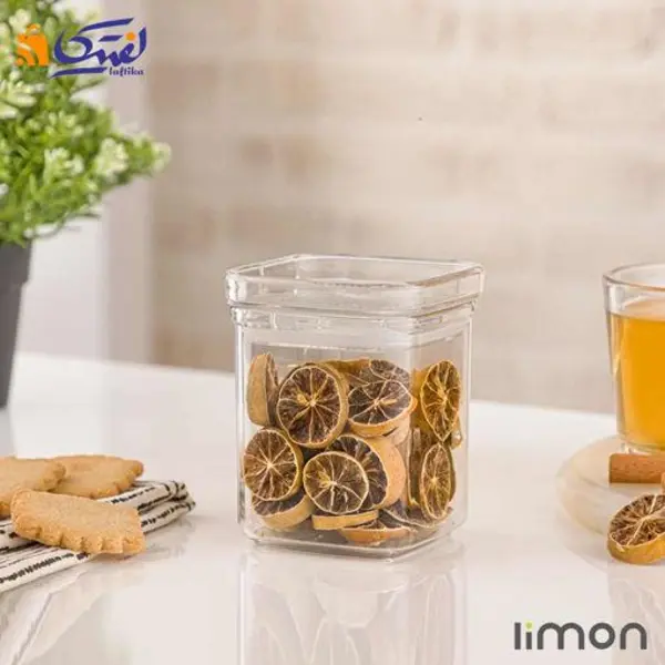 جا ادویه چهار گوش لیمون طرح رویال سایز 3 کد 1949 - 3