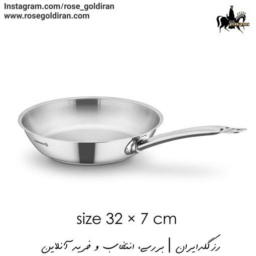 تابه تک دسته سایز 32 استیل کرکماز مدل پرولاین کد 1177