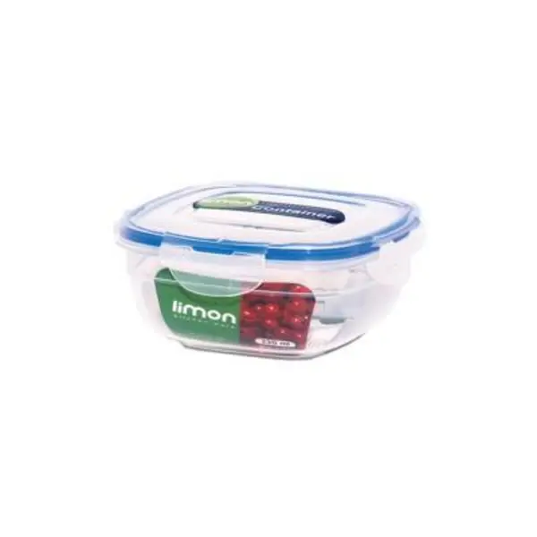 ظرف فریزری مربع 330 میلی لیتری لیمون کد 79635 Limon 796 - 3