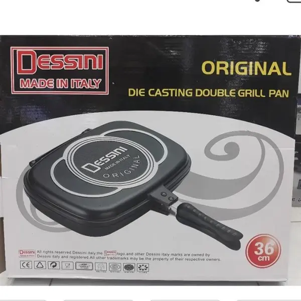 تابه دو طرفه دسینی مدل 36 CM سایز 36 Dessini 36 CM Grill Pan Size 36 - 2
