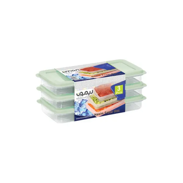 ست فریزری نسیم 3 عددی لیمون کد 76835 Limon 768 - 3