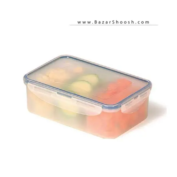 ظرف فریزری مستطیل 3خانه لیمون کد 77435 - 3