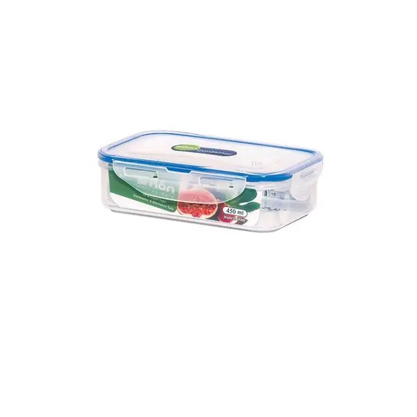 ظرف فریزری مستطیل 450 میلی لیتر لیمون کد 804 Limon 804 - 6