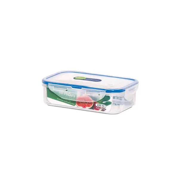 ظرف فریزری مستطیل 450 میلی لیتر لیمون کد 804 Limon 804 - 5