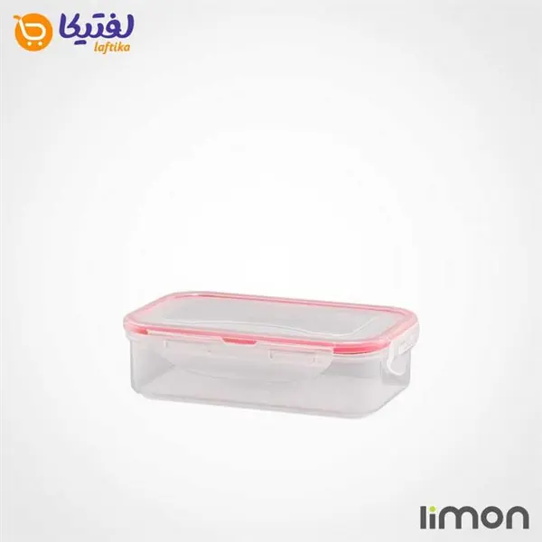ظرف فریزری مستطیل 450 میلی لیتر لیمون کد 804 Limon 804 - 4
