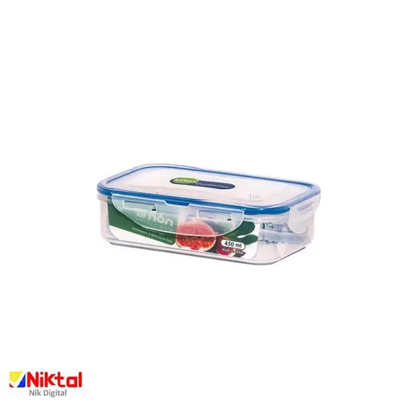 ظرف فریزری مستطیل 450 میلی لیتر لیمون کد 804 Limon 804 - 2