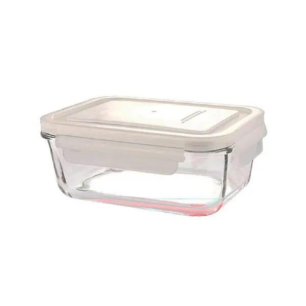 ظرف شیشه مستطیل 850 لیمون - 3