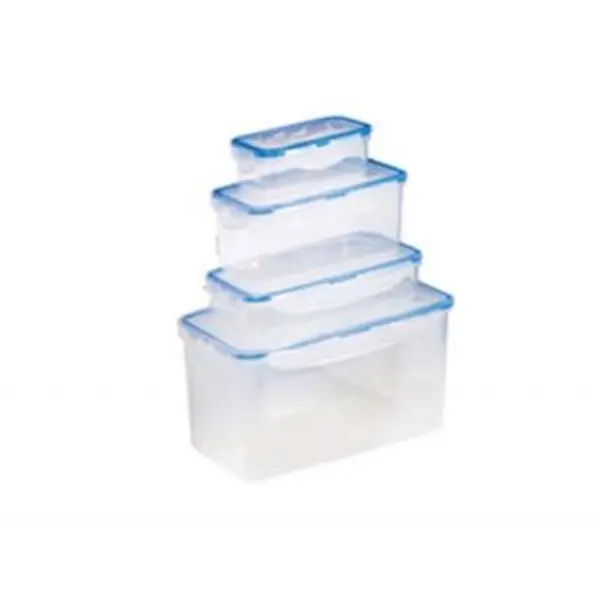 سرویس ظرف فریزری 8 پارچه مستطیل لیمون کد 97235 - 2