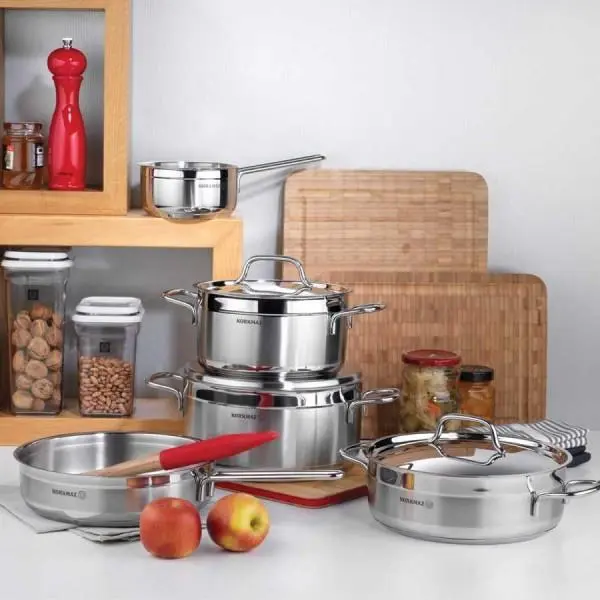 قابلمه کرکماز سری Alfa مدل A1019 ظرفیت 4 لیتر Korkmaz A1019 Pot Series Alfa 4 Litre - 3