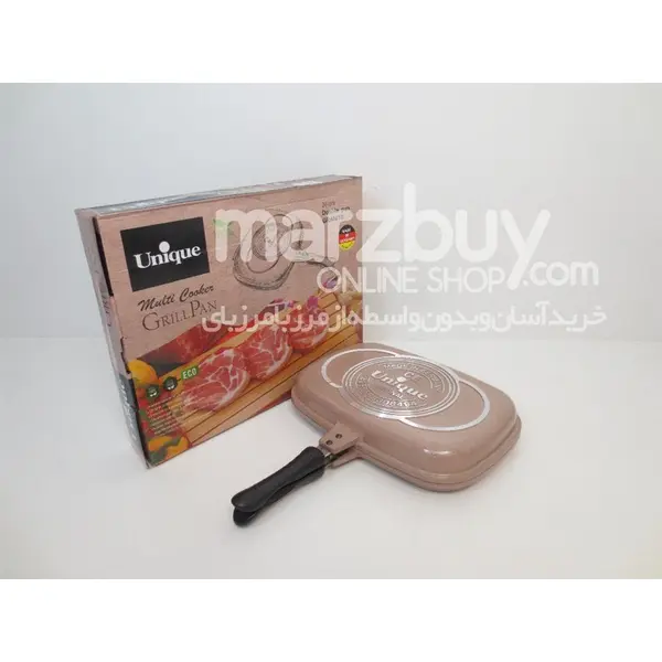 تابه دو طرفه یونیک مدل CE36 سایز 36 Unique CE36 Grill Pan Size 36 - 3