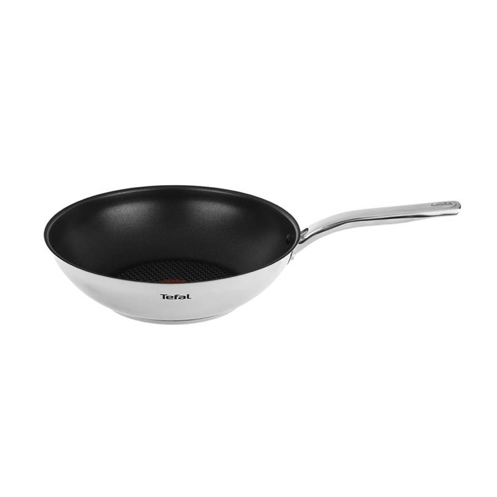 تابه وک تفال مدل Intuition سایز 28 Tefal Intuition Wok Pan Size 28