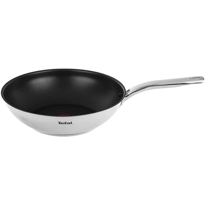 تابه وک تفال مدل Intuition سایز 28 Tefal Intuition Wok Pan Size 28