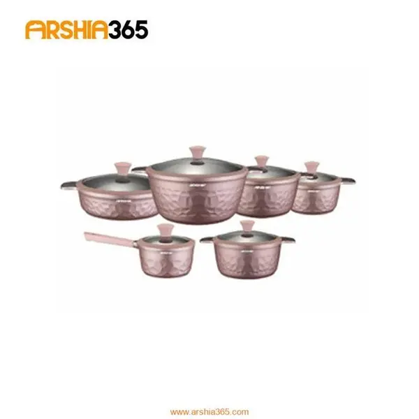 سرویس قابلمه12پارچ آلومینیوم عرشیا CO110-2969
