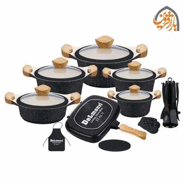 ست قابلمه گرانیتی دلمونتی 22 پارچه DL1150 Delmonti