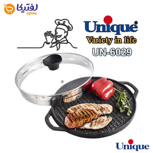 تابه گریل چدنی یونیک گرد 34 سانتیمتری UN-6029