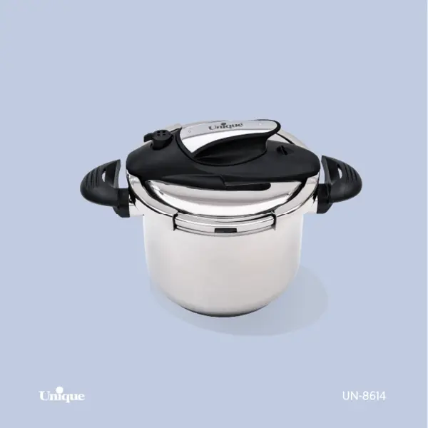 زودپز 5 لیتری سه کاره درب کلیپسی یونیک کد UN-8614 - 2