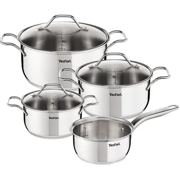 سرویس قابلمه 7 پارچه تفال فرانسه Tefal Intuition Topfset 7-teilig