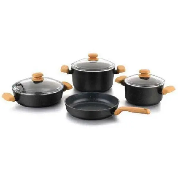 سرویس قابلمه 7 پارچه تفال فرانسه Tefal Intuition Topfset 7-teilig