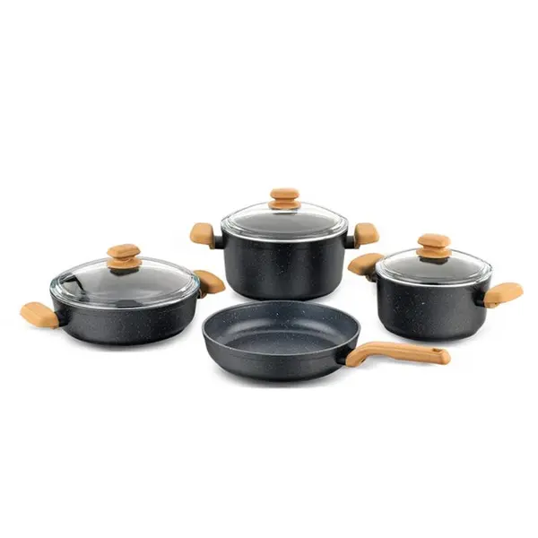 سرویس قابلمه 7 پارچه تفال فرانسه Tefal Intuition Topfset 7-teilig
