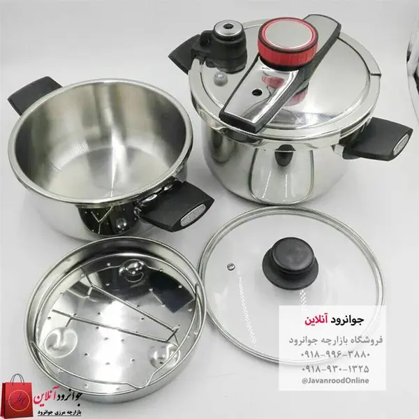 زودپز دوقلو یونیک مدل DSD ظرفیت 6+4 - 5