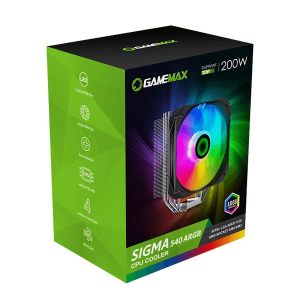 فن خنک کننده گازی پردازنده گیم مکس مدل Sigma 540