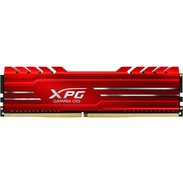 رم دسکتاپ DDR4 تک کاناله 2400 مگاهرتز CL16 ای دیتا مدل XPG GAMMIX D10 ظرفیت 8 گیگابایت