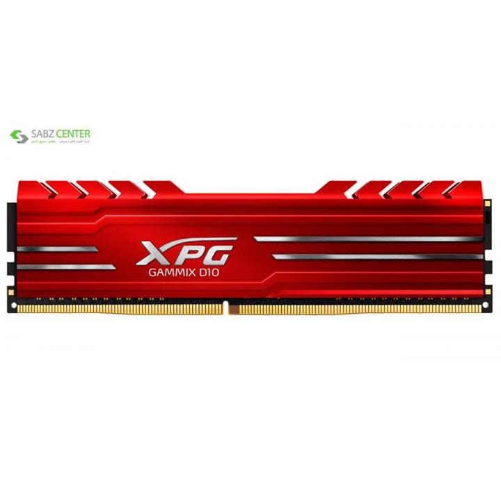 رم دسکتاپ DDR4 تک کاناله 2400 مگاهرتز CL16 ای دیتا مدل XPG GAMMIX D10 ظرفیت 8 گیگابایت