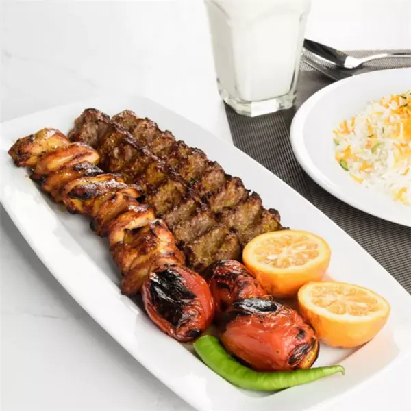دیس کباب چینی زرین سایز 32 مدل هتلی 49 درجه 1 – 6 عد‍دی - 2