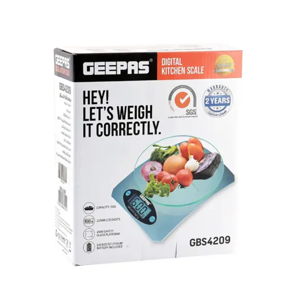 ترازو دیجیتال جیپاس مدل GBS4209